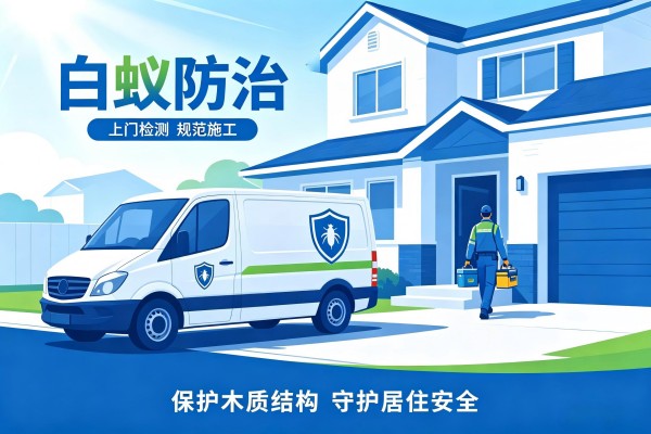 入户出现白蚁分飞 上门除白蚁公司紧急上门处理