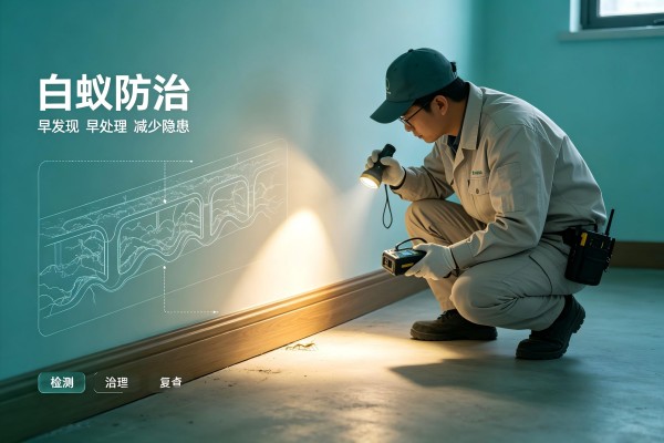 白蚁防治与预防 装修新房老房白蚁预处理施工